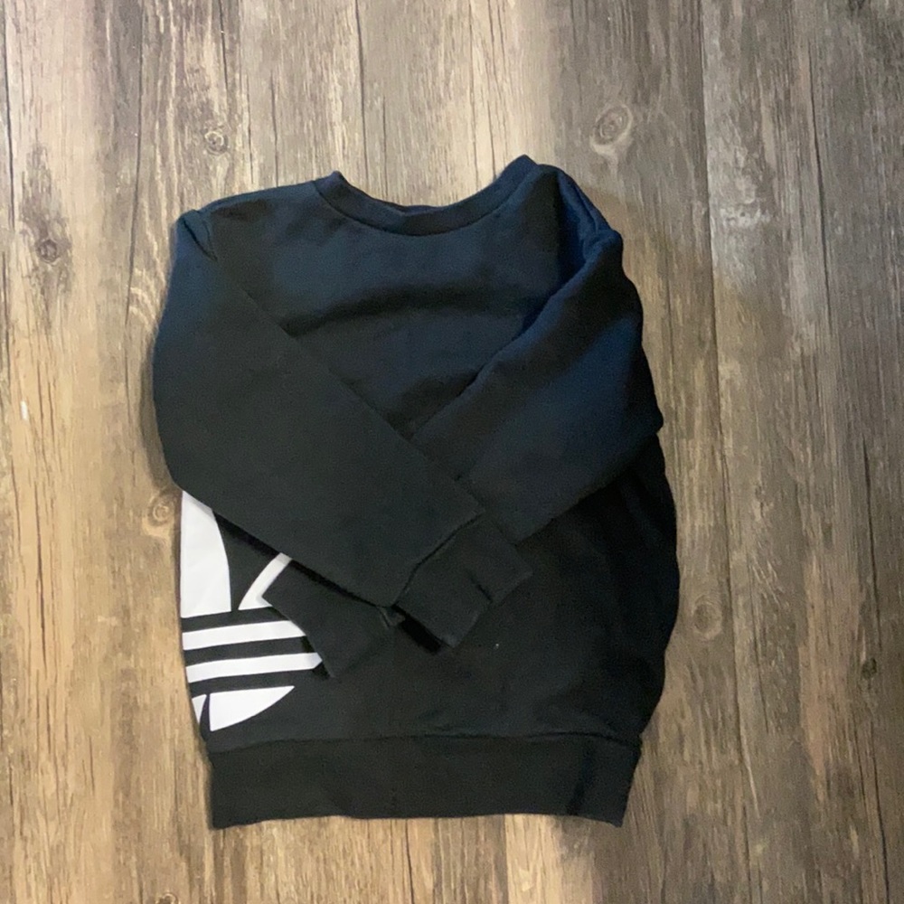 Kids Adidas Sweatsuit Black And White Classic Boys
